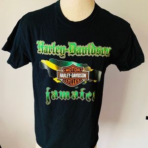 Harley Davidson  T-shirt Jamaica MEN L